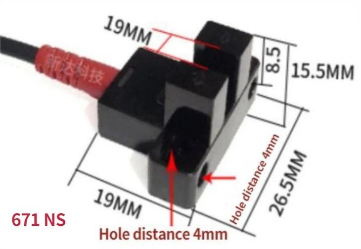 Industrial Use Of Through-beam Photoelectric Switch Slot Photoelectric Switch Sensor